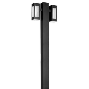 Farola con columna Deck 2 luces E27 led